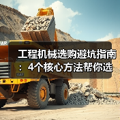 工程机械选购避坑指南:4个核心方法帮你选对挖掘机(图1) 工程机械选购避坑指南:4个核心方法帮你选对挖掘机(图1)