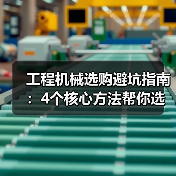 工程机械选购避坑指南:4个核心方法帮你选对挖掘机(图4) 工程机械选购避坑指南:4个核心方法帮你选对挖掘机(图4)