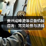 贵州成峰流体设备机械咨询:常见场景与选择要点(图3) 贵州成峰流体设备机械咨询:常见场景与选择要点(图3)
