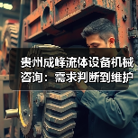贵州成峰流体设备机械咨询:需求判断到维护的实用经验(图4) 贵州成峰流体设备机械咨询:需求判断到维护的实用经验(图4)