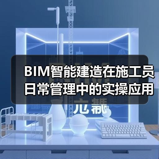 BIM智能建造在施工员日常管理中的实操应用