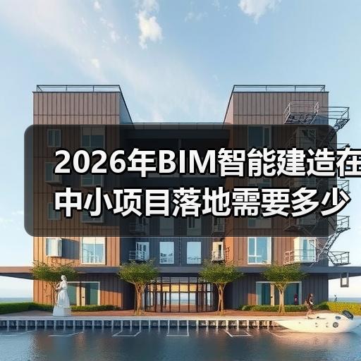 2026年BIM智能建造在中小项目落地需要多少预算