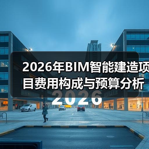 2026年BIM智能建造项目费用构成与预算分析