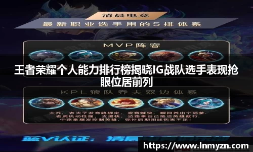 米兰体育王者荣耀个人能力排行榜揭晓IG战队选手表现抢眼位居前列